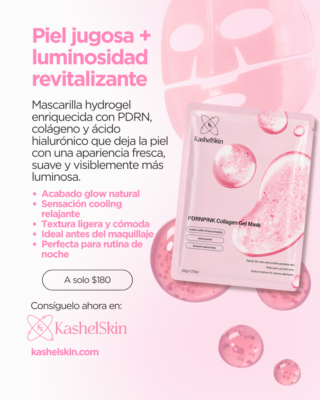 PDRN PINK Collagen Gel Mask