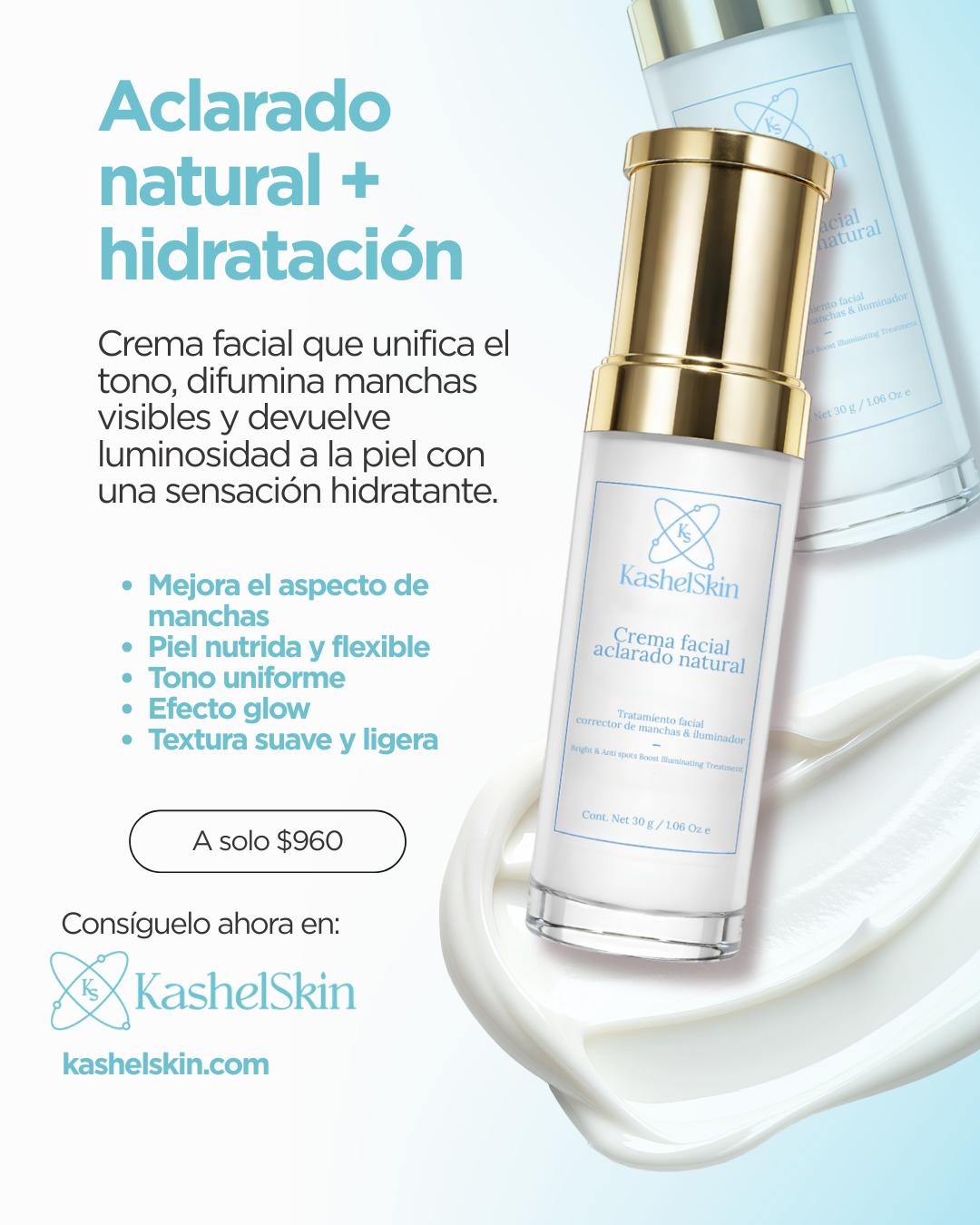 Crema Facial Aclarado Natural