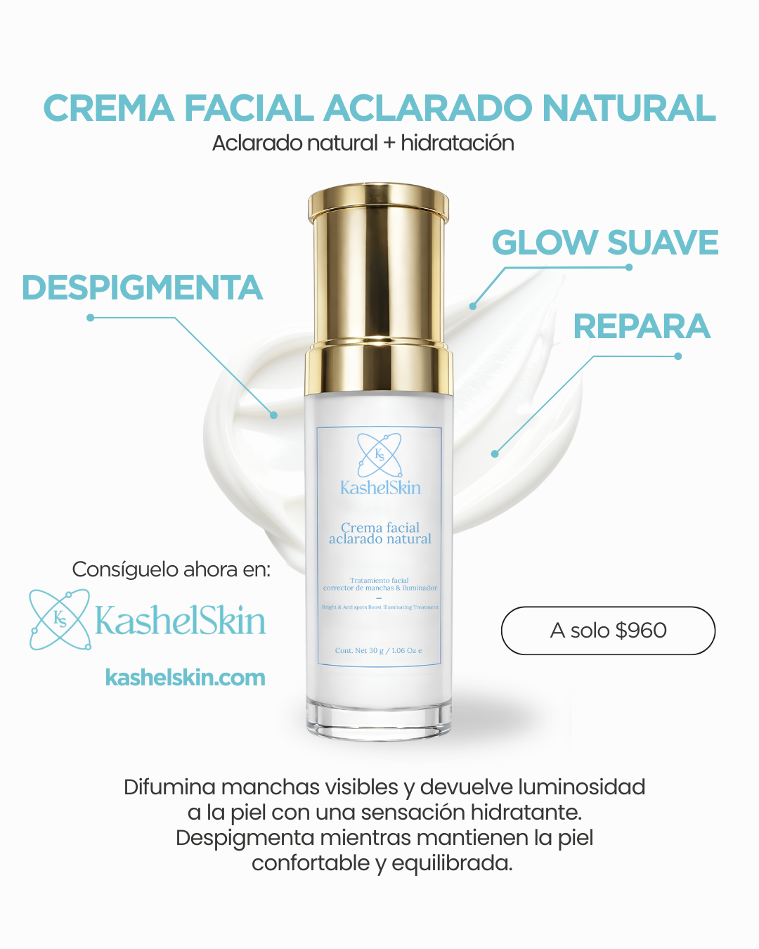 Crema Facial Aclarado Natural