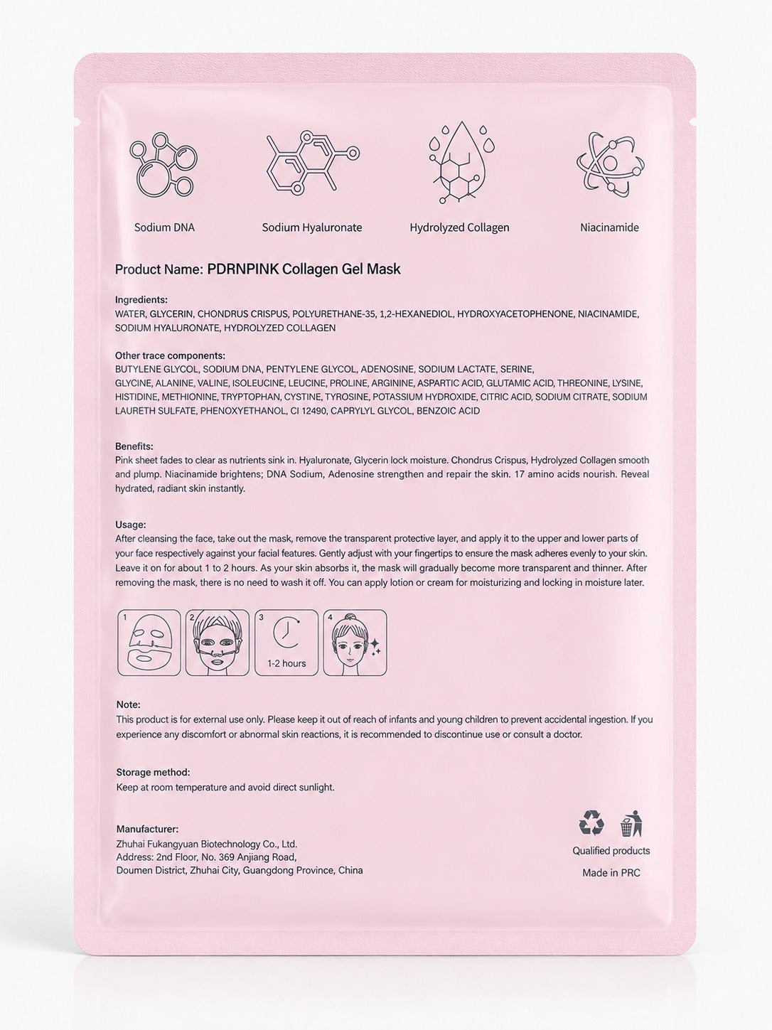 PDRN PINK Collagen Gel Mask